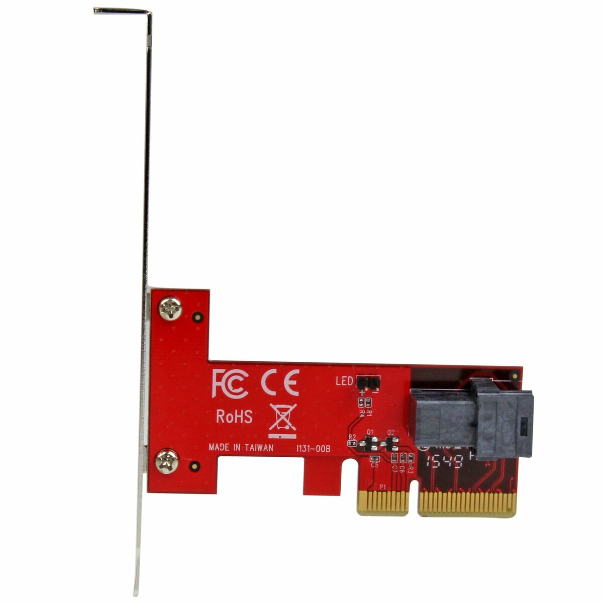 folie 2 von 4, vergrößern, pci express x4 auf sff-8643 adapter für pcie nvme u.2 ssd - u.2 2,5