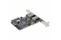 folie 2 von 4, vergrößern, 2-port usb pcie adapter - 10gbit/s pro port - usb 3.2 gen 2 typ-a pci express 3.0 x2 host controller erweiterungskarte - add-on karte - full/low profile - windows&linux (pexusb312a3)