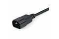 folie 2 von 4, vergrößern, 1 m stromkabel verlängerung, c14 auf c13, 10a 125v, 18awg, stromkabel verlängerung für computer, iec-320-c14 auf iec-320-c13 ac netzteil stromkabel verlängerung, ul gelistet (pxt1001m)