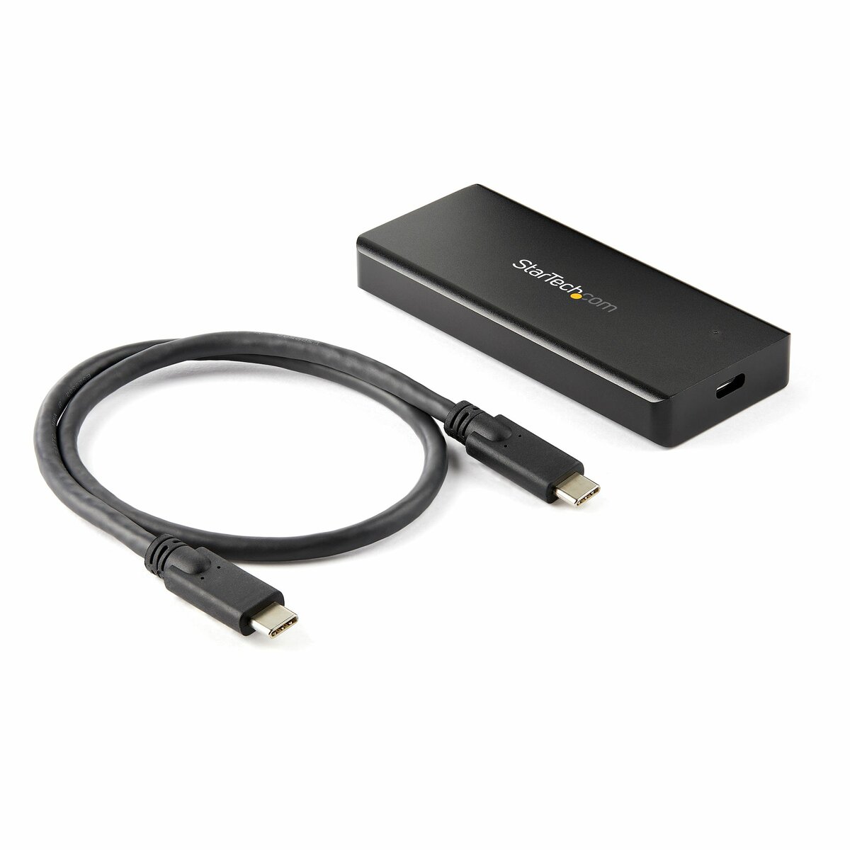 StarTech.com Boîtier SSD M.2 NVMe Thunderbolt 3 à 4 Baies - Boîtier Disque  Dur Externe 1 DisplayPort vidéo et 2 Ports TB3 Downstream - Boîtier pour