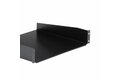 folie 5 von 5, vergrößern, 2 he 19 zoll fachboden für netzwerkschrank - freitragendes serverschrank boden/rack ablage - heavy duty rackablage - belastbarkeit 20 kg - 16" tiefes ablagefach, schwarz (cabshelf)