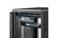 folie 4 von 5, vergrößern, 2 he 19 zoll fachboden für netzwerkschrank - freitragendes serverschrank boden/rack ablage - heavy duty rackablage - belastbarkeit 20 kg - 16" tiefes ablagefach, schwarz (cabshelf)
