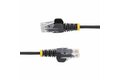slide {0} of {1}, zoom in, 25cm Black Slim CAT6 Cable