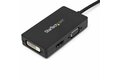 folie 2 von 7, vergrößern, 3-in1 displayport auf hdmi / dvi / vga adapter - dp zu vga, dp zu hdmi, dp zu dvi konverter - 1920x1200 / 1080p - schwarz (dp2vgdvhd)