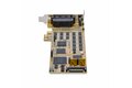 folie 5 von 7, vergrößern, pci express serielle karte - 16 db9 rs232 ports - niedrig + vollprofil - serieller adapter mit mehreren ports - pcie serielle karte