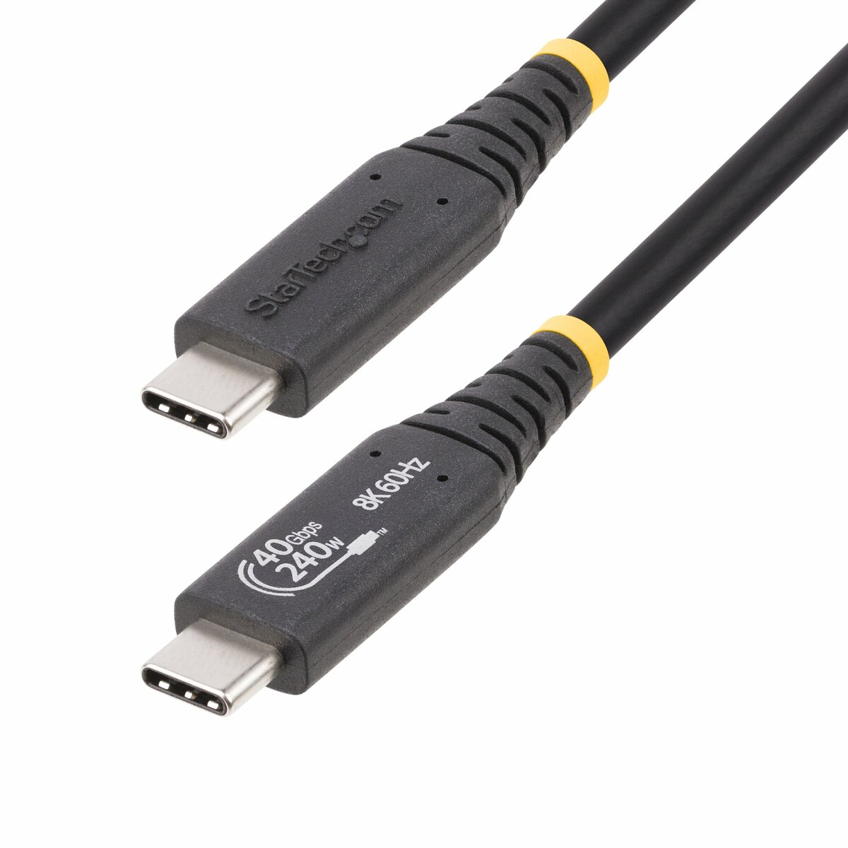 folie 1 von 5, vergrößern, 1m usb4 kabel, usb-if zertifiziertes usb-c kabel, 40gbps, 8k