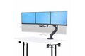 slide {0} of {1}, zoom in, Crossbar Triple Monitor Desk Mount, VESA 75x75/100x100