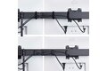 slide {0} of {1}, zoom in, Crossbar Triple Monitor Desk Mount, VESA 75x75/100x100