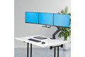 slide {0} of {1}, zoom in, Crossbar Triple Monitor Desk Mount, VESA 75x75/100x100