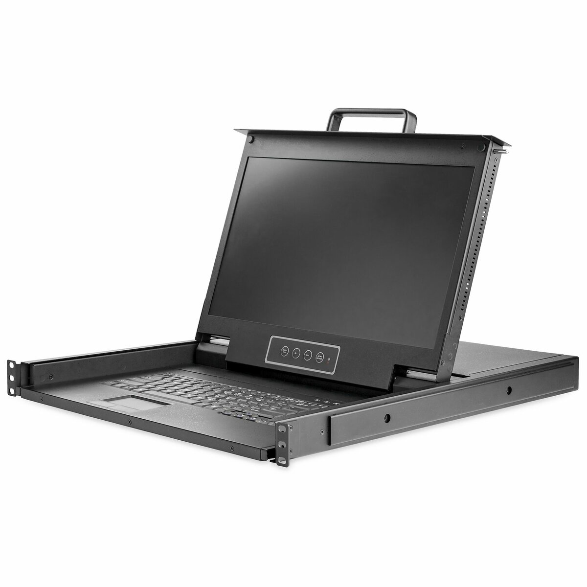folie 1 von 6, vergrößern, kvm-konsole für server-racks - hd-kvm-switch - kvm-konsole - server-rack-schienen - vga kvm - hd-kvm-switch - kvm-konsole (rkcons17hd)