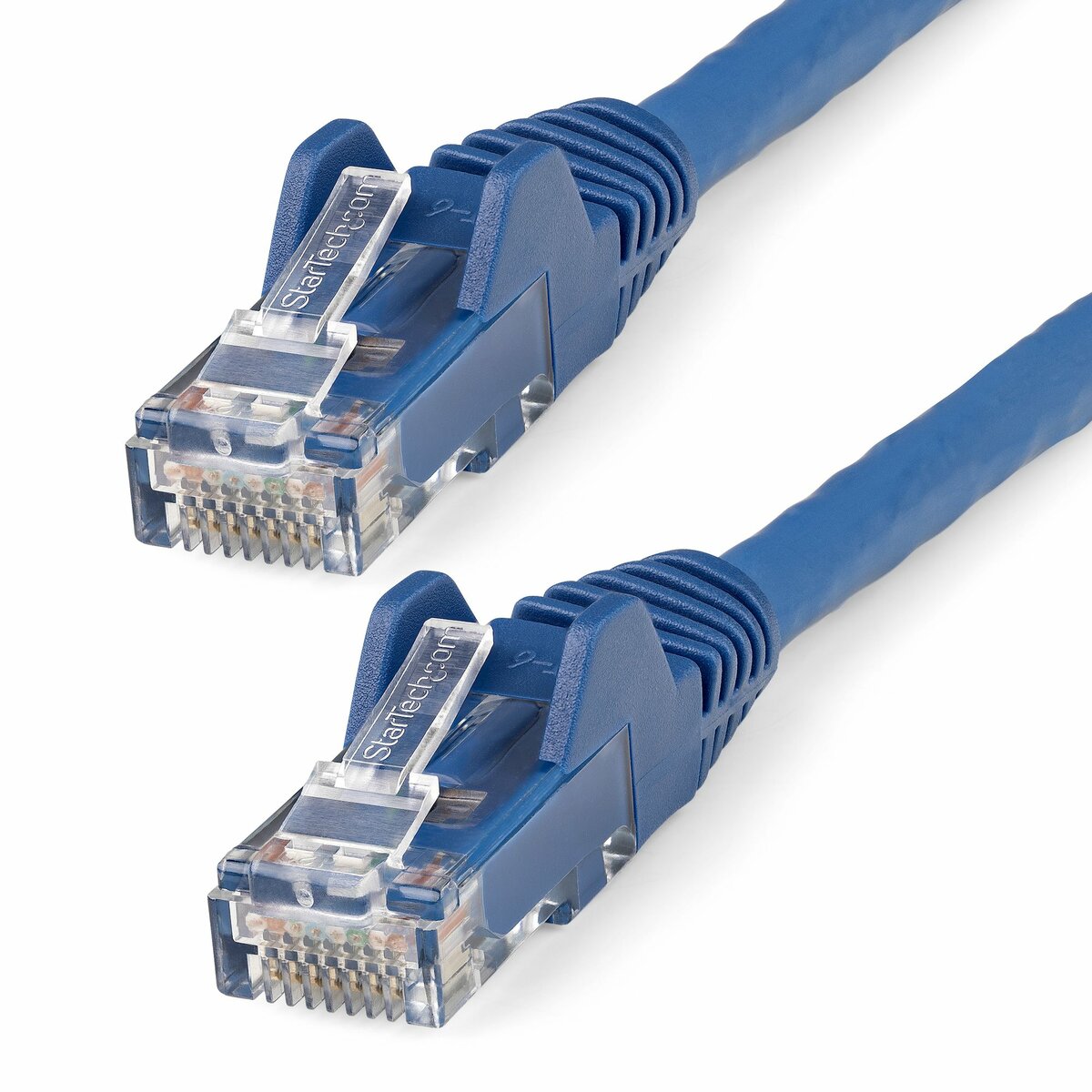 folie 1 von 3, vergrößern, 10m netzwerkkabel cat6 - lszh(weniger rauch, halogenfrei) - 10gbit 650mhz 100w poe rj45 u/utp lan-patch kabel - blau, etl zertifizierung, 24awg, installationskabel (n6lpatch10mbl)