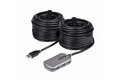 folie 1 von 4, vergrößern, usb extender hub, 4-port usb hub 2.0 mit 24 m verlängerungskabel , aktives usb splitter/kabel, usb verteiler/erweiterung inkl. 10w netzteil, esd-schutz (u02442-usb-extender)
