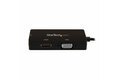 folie 3 von 5, vergrößern, usb-c multiport adapter - 4k 30 hz - usb c auf hdmi / dvi / vga - usb type c adapter - usb-c dongle - usb c hub (cdpvgdvhdbp)