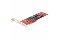 folie 8 von 10, vergrößern, dual m 2 pcie adapterkarte, pcie x8/ x16 auf dual ahci oder nvme m.2 ssds, pci express 4.0, 7,8gb/s pro laufwerk, bifurkation erforderlich - windows/linux kompatibel (dual-m2-pcie-card-b)