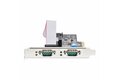 folie 3 von 7, vergrößern, 2-port serielle pcie karte, quad-port pci express zu rs232/rs422/rs485 db9 serielle karte, standard/niedrigrofil halterungen, 16c1050 uart, esd schutz, windows/linux (2s232422485-pc-card)