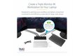 slide {0} of {1}, zoom in, Triple-Monitor 4K USB-C Dock with 5x USB 3.2 5Gbps Ports