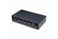 folie 1 von 5, vergrößern, 4-port displayport kvm switch/umschalter, 4k60hz,taa-konform