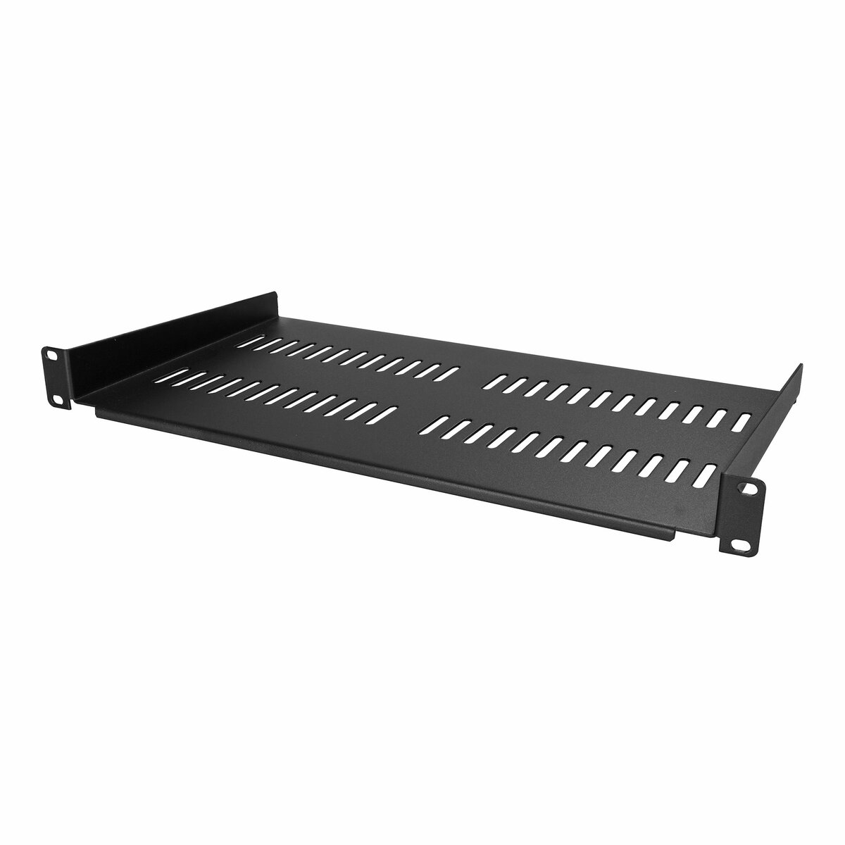 folie 2 von 2, vergrößern, 1he regalboden für racks - universale belüftete freitragende fachboden für 19