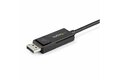 folie 2 von 5, vergrößern, usb-c auf displayport-kabel (4k 60 hz, 2m, usb-c-adapter, bidirektional, thunderbolt 3-kompatibel) (cdp2dp2mbd)