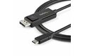 folie 4 von 5, vergrößern, usb-c auf displayport-kabel (4k 60 hz, 2m, usb-c-adapter, bidirektional, thunderbolt 3-kompatibel) (cdp2dp2mbd)