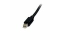 folie 2 von 2, vergrößern, 2 m mini displayport auf mini displayport kabel - 4k x 2k ultra hd video - mini displayport 1.2 kabel - mini dp auf mini dp monitorkabel - mdp kabel - m/m (mdisp2m)