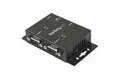 folie 1 von 4, vergrößern, 2 port usb auf seriell rs232 adapter - usb / db9 hub 2x db9 stecker 1x usb-b buchse - wandmontagefähig (icusb2322i)