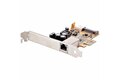 folie 1 von 9, vergrößern, 1 port 2.5 gbit/s poe netzwerkkarte, pci express ethernet karte rj45, 30w 802.3at pcie poe nic, poe multi gigabit lan adapter mit niedrigprofilblende, windows/linux (st1000pexpse)