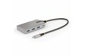 folie 1 von 10, vergrößern, 4-port usb-c hub mit dp alt mode videoausgang 4k 60hz - usb-c auf 3x usb-a & usb-c, 100w power delivery, usb 3.2 10gbps, 30cm kabel, usbc verteiler/splitter usb-c zu usb (hb31c3a1cdppd3)
