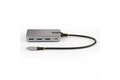folie 3 von 10, vergrößern, 4-port usb-c hub mit dp alt mode videoausgang 4k 60hz - usb-c auf 3x usb-a & usb-c, 100w power delivery, usb 3.2 10gbps, 30cm kabel, usbc verteiler/splitter usb-c zu usb (hb31c3a1cdppd3)