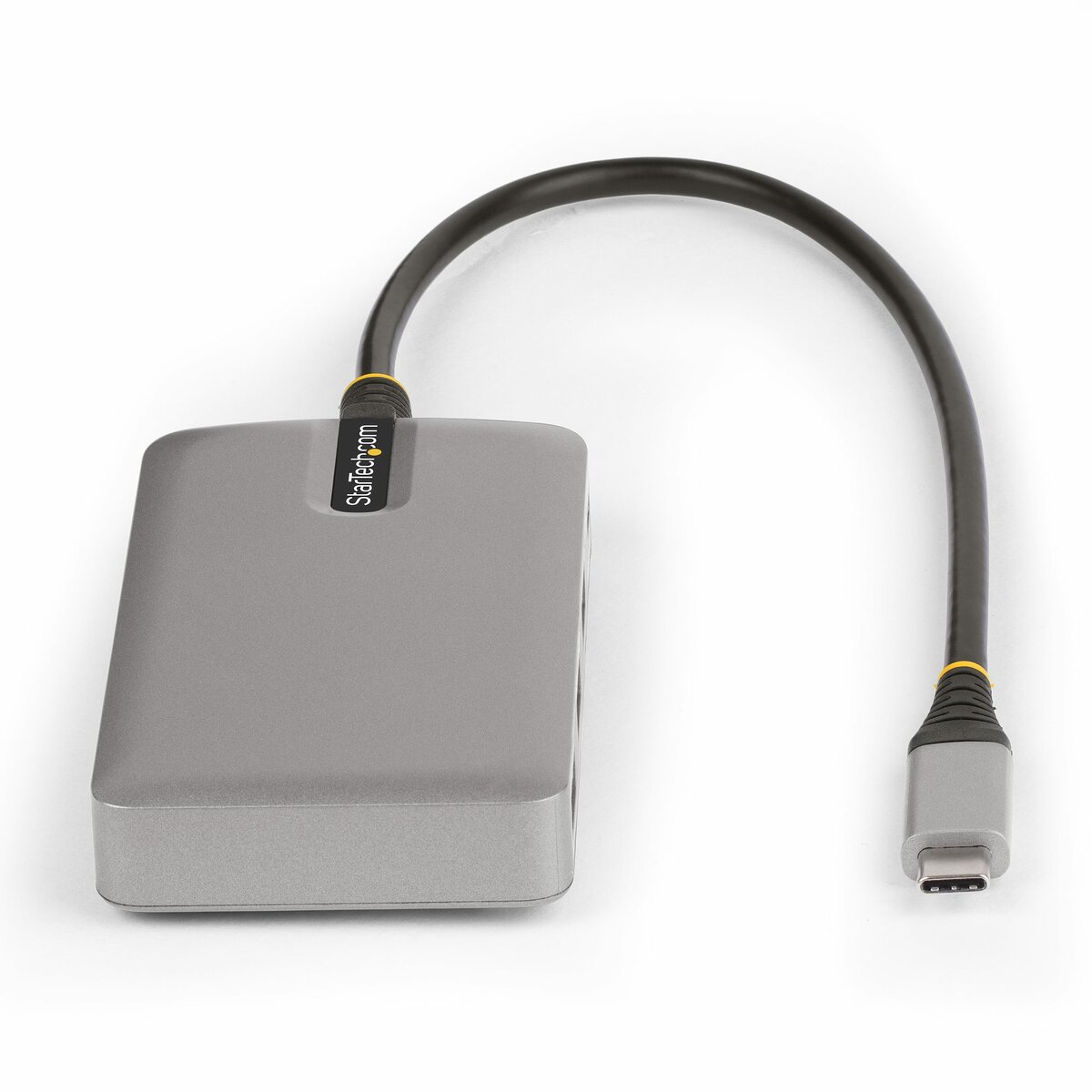 folie 5 von 10, vergrößern, 4-port usb-c hub mit dp alt mode videoausgang 4k 60hz - usb-c auf 3x usb-a & usb-c, 100w power delivery, usb 3.2 10gbps, 30cm kabel, usbc verteiler/splitter usb-c zu usb (hb31c3a1cdppd3)