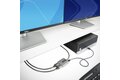 folie 7 von 8, vergrößern, 2-port multi-monitor displayport adapter, dp auf 2x displayport 1.4 splitter, dual 5k 60hz computer mst hub, extra langes integriertes kabel, nur windows (mst14dp122dp)