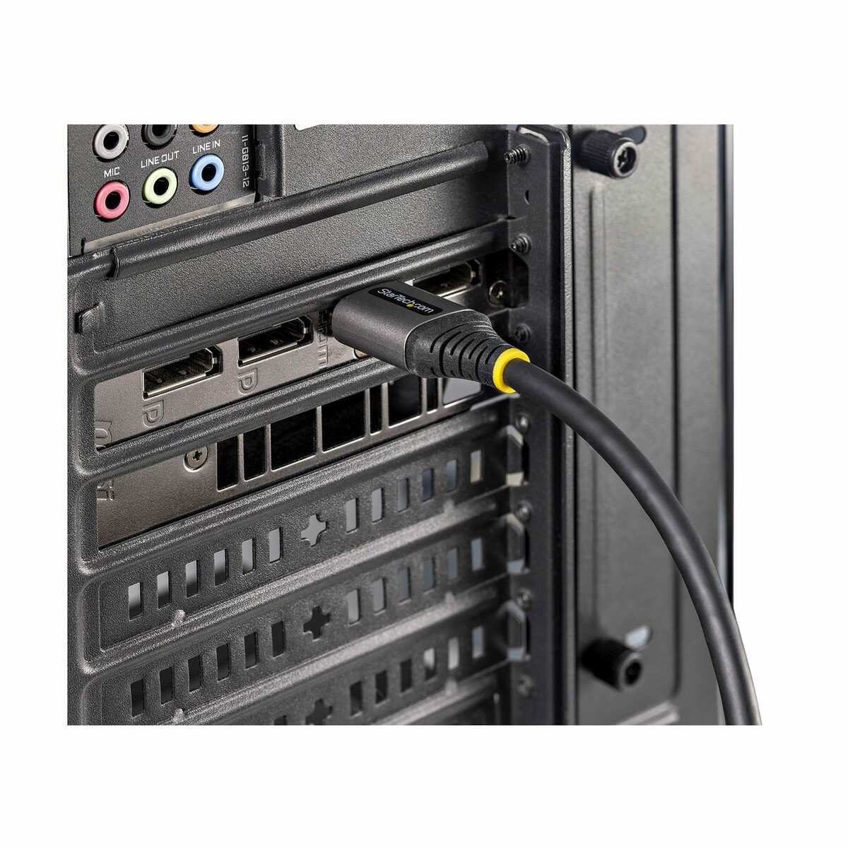 folie 5 von 6, vergrößern, 1m hdmi 2.1 kabel 8k - zertifiziertes ultra high speed hdmi kabel 48gbit/s - 8k 60hz/4k 120hz hdr10+ earc - uhd 8k hdmi monitorkabel - monitor/tv - flexible tpe ummantelung
(hdmm21v1m)