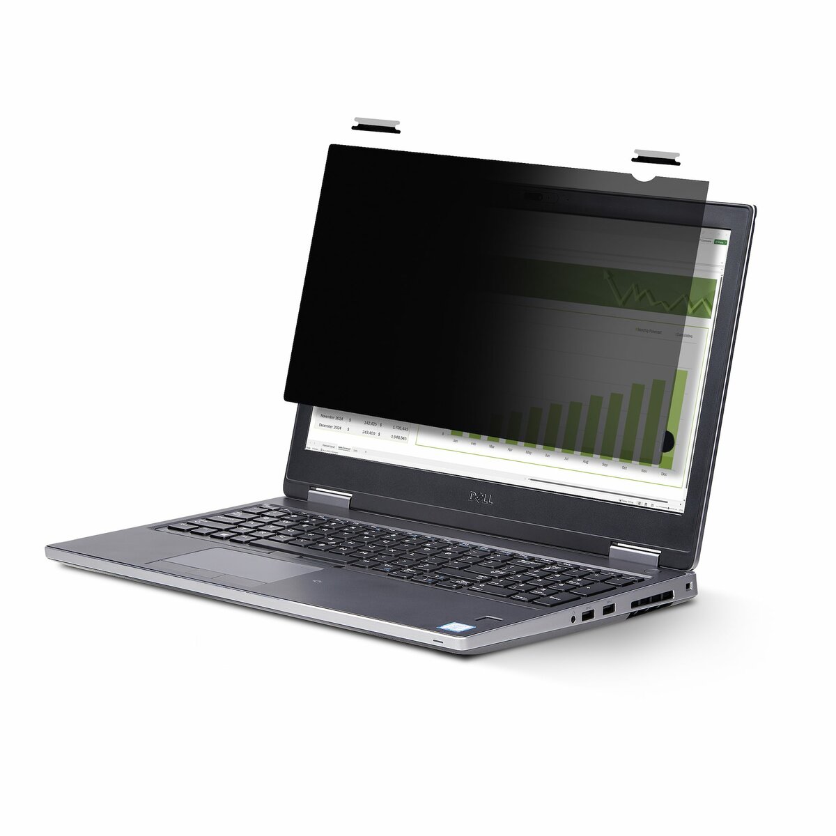 folie 1 von 9, vergrößern, 12,1" 16:10 touch laptop sichtschutz, blickschutz, flip-up