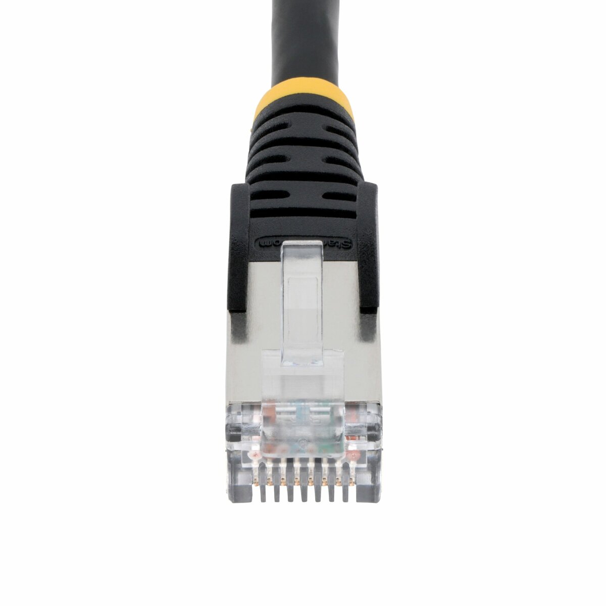 folie 4 von 5, vergrößern, 10 m cat6a kabel - lszh-raucharm, halogenfrei - 10gigabit rj45 lan kabel - sftp patchkabel - schwarz - cat6a verlegekabel - geschirmtes netzwerkkabel/ethernet kabel (nlbk-10m-cat6a-patch)