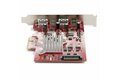 folie 4 von 6, vergrößern, usb-c pcie karte mit 4 ports - 10 gbit/s usb pci express erweiterungskarte mit 2 controllern - 2x usb-c & 2x usb-a ports - usb 3.1 schnittstellenkarte - full profile (pexusb312a2c2v)