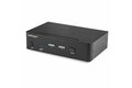folie 1 von 6, vergrößern, 2 port displayport kvm switch mit usb 3.0 - 4k 60hz - displayport 1.2 kvm - taa konform (sv231dpu34k)