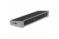 folie 3 von 7, vergrößern, drei monitor usb 3.0 docking station mit 2x 4k displayport & hdmi, 5x usb-a hub (1x fast-charge), 3,5 mm audio, gbe - usb typ a universelles laptop dock, macos / windows (usb3dockh2dp)