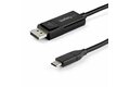 slide {0} of {1}, zoom in, 6ft/2m USB C to DisplayPort 1.4 Cable 8K 60Hz/4K, Bidirectional DP to USB-C or USB-C to DP Reversible Video Adapter Cable, HBR3/HDR/DSC, USB Type C/Thunderbolt 3 Monitor Cable - 8K USB-C to DP Cable (CDP2DP142MBD)
