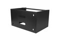 folie 3 von 7, vergrößern, 6he netzwerkschrank 19 zoll 6he für wandmontage - 14 zoll tief - kleiner serverschrank/wand half rack - 19" wandhalterung für server/it geräte - 20kg belastbarkeit, schwarz (wallmount6)