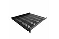 folie 1 von 4, vergrößern, 1he 19 zoll fachboden für netzwerk schrank - freitragende perforierte rack ablage für serverschrank/rack - frontmontage - belastbarkeit 25kg - 50cm tiefe - belüftet (shelf-1u-20-fixed-v)
