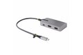 folie 1 von 9, vergrößern, usb-c multiport adapter, 4k 60hz hdm mit hdr, 3-port usb hub, 100w power delivery pass-through, usb typ-c mini docking station, windows/macos/chromeos/ipados/android (104b-usbc-multiport)