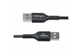 folie 4 von 9, vergrößern, 2m usb-a auf usb-c ladekabel, schnellladekabel, m/m, schwarz