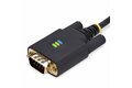 folie 8 von 8, vergrößern, 3m usb auf seriell adapter, com-retention, ftdi, usb-a zu db9 kabel, usb rs232, wechselbare schrauben/muttern (1p10ffc-usb-serial)