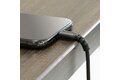 folie 5 von 5, vergrößern, 1m usb-a auf lightning-kabel - hochbelastbare, robuste aramidfaser - lade-/synchronisationskabel - apple mfi-zertifiziert ipad/iphone 12 - schwarz (rusbltmm1mb)