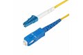 folie 1 von 6, vergrößern, 15 meter lwl patchkabel lc sc (upc) singlemode os2 simplex, 9/125µm, 40g/100g, lszh glasfaserkabel (spsmlcsc-os2-15m)