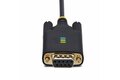 folie 4 von 8, vergrößern, 3m usb null modem kabel, com retention, ftdi, usb-a zu rs232 nullmodemkabel, wechselbare db9 schrauben/muttern (1p10ffcn-usb-serial)