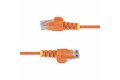 folie 3 von 5, vergrößern, 2m orange dünnes cat6-ethernet-kabel, snagless, lszh