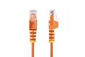 folie 2 von 5, vergrößern, 2m orange dünnes cat6-ethernet-kabel, snagless, lszh