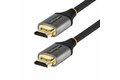 diapositive 1 sur 6, zoom avant, câble hdmi 2.0 premium certifié 2m - câble écran hdmi high speed ultra hd 4k 60hz avec ethernet - hdr10, arc - cordon moniteur vidéo uhd - câble hdmi pour pc/tv - m/m (hdmmv2m)