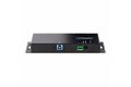 folie 4 von 8, vergrößern, 4-port usb 3.0 hub mit 5 gbit/s - robuster usb verteiler 3.0 mit esd-/überspannungsschutz - industrie usb hub/ladestation, heavy duty - usb mehrfachstecker/splitter (5g4aindnp-usb-a-hub)